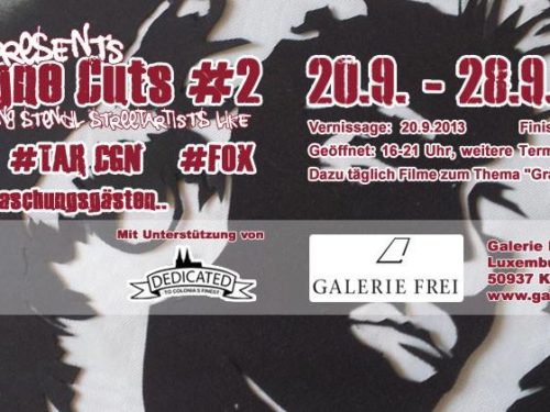 Flyer zur "Cologne Cuts Vol#2"