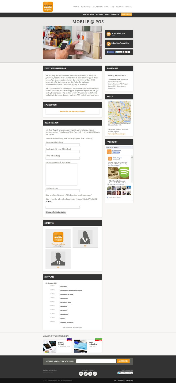 mzacademy.de - Beispielevent Mobile POS mzacademy.de - Beispielevent Mobile POS